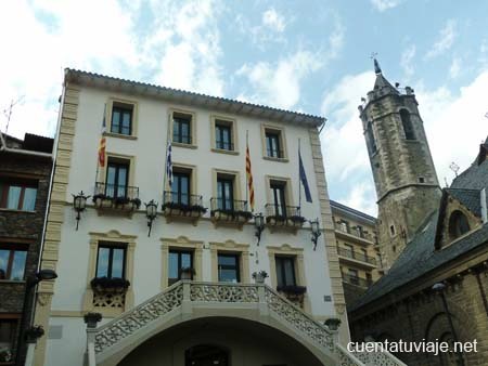 Ayuntamineto de Ribes de Freser, Girona.